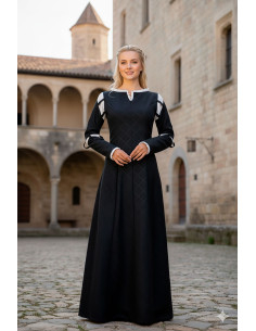 Medieval kjole Mérida - Sort 2