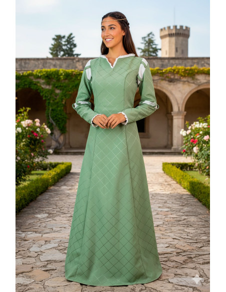 Vestido medieval Merida - Verde