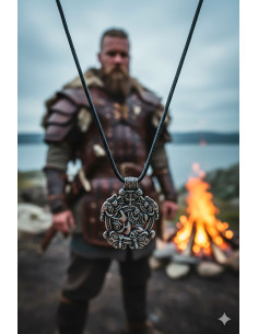 Vikinghanger van Jarl - Zilverkleurig