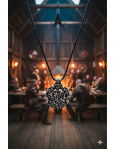 Vikinghanger van Jarl - Zilverkleurig 2