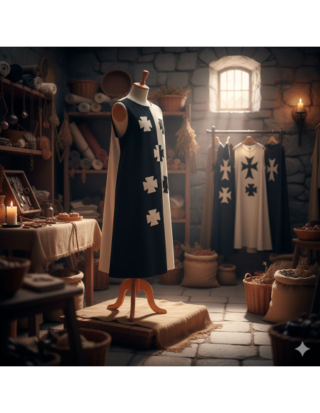 Kreuzritter-Leinentunika