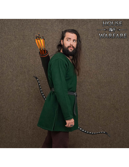 Middeleeuws leren pijlkoker voor de...