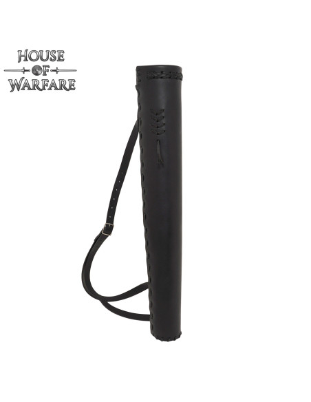 Carcaj medieval en cuero para...