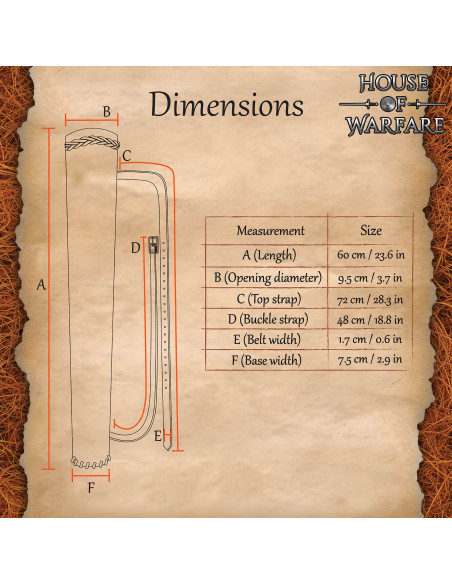 Medieval bueskydning i læder til...