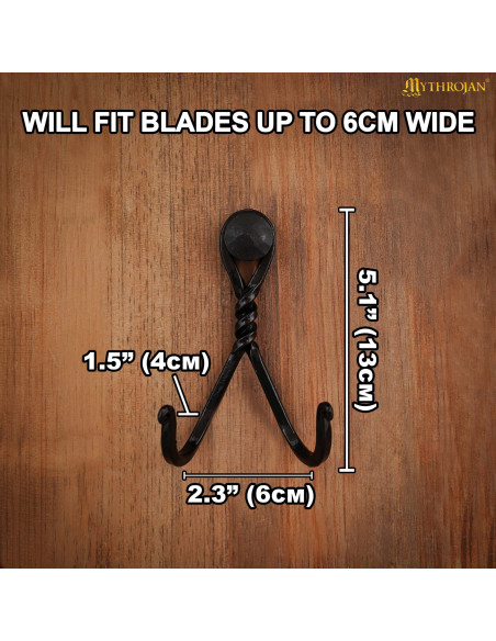 Soporte de pared para espadas en...