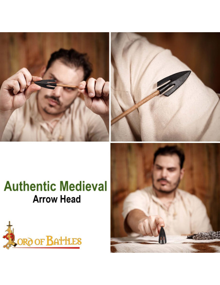 Sæt med 3 spidser af pilmodel med...