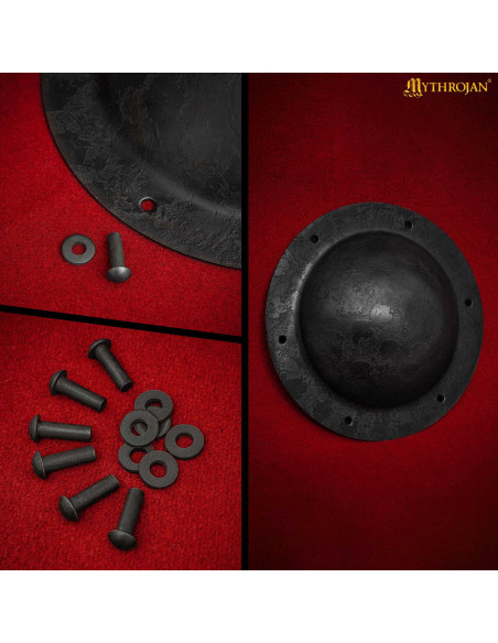 Middelalderknop til klasseskjold,...