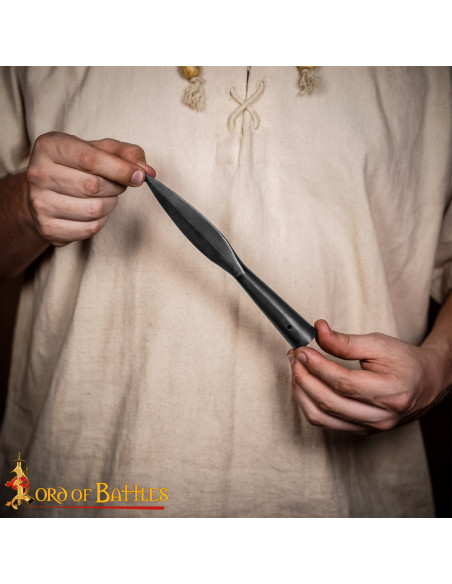 Medieval spydspids i smedet rustfrit...