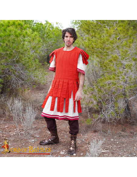 Chaleco romano acolchado en algodón,... Chaleco romano acolchado en algodón,...