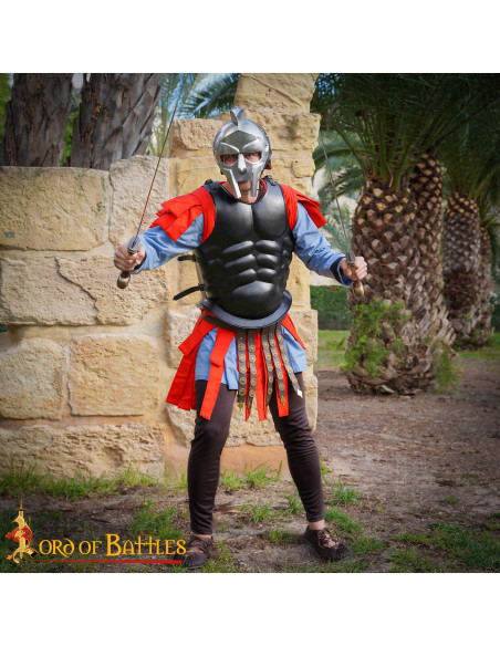 Chaleco romano acolchado en algodón,... Chaleco romano acolchado en algodón,...