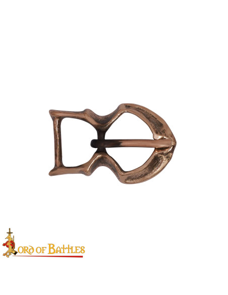 Hebilla medieval pequeña en bronce... Hebilla medieval pequeña en bronce...