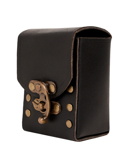 Bolso pequeño en cuero para cinturón,...