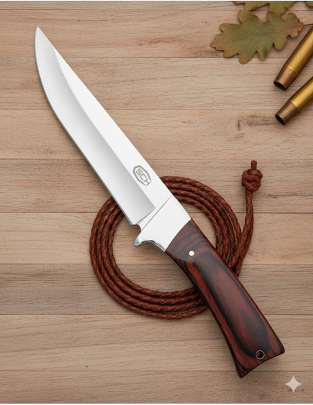 Jachtmes SCK met nylon schede (26,5 cm.)