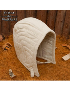 Gepolsterte mittelalterliche Crespina, Naturfarbe