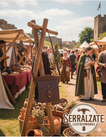 Medievaler Umhängetasche des...