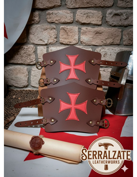 Templer-Armbänder aus Leder mit dem...