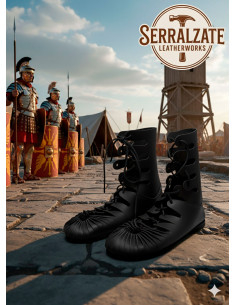 Handgefertigte römische Legionärsstiefel oder Stiefel,...