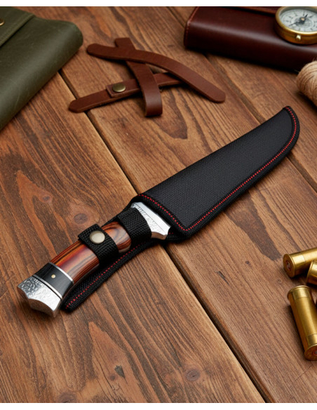 Jagtkniv SCK med nylonhylster (30 cm.)