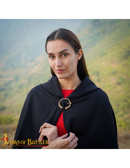 Wikingernadel aus gedrehtem Bronze...