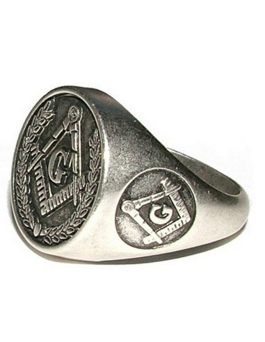 vrijmetselaars ring