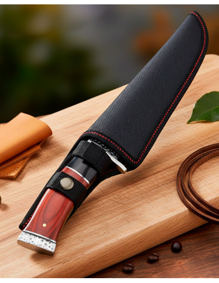 Jachtmes SCK, met nylon schede (30 cm.)