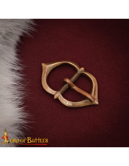 Medieval spænde til bælte i forvitret...