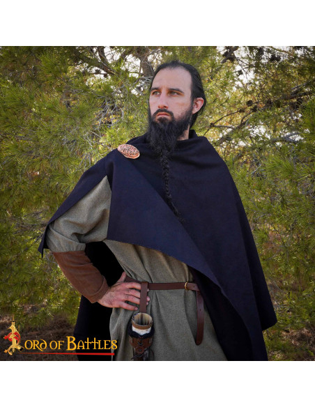 Ovale Vikingspeld uit de 9e eeuw in...