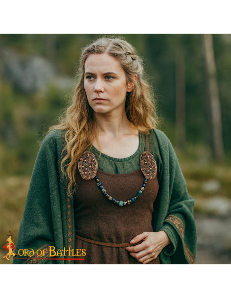 Viking- ovaler Spangen im 9....