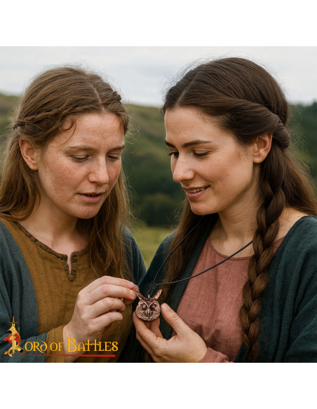 Middeleeuwse hanger model Uil in...