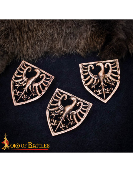 Sæt 3 middelalderlige mærker i model...