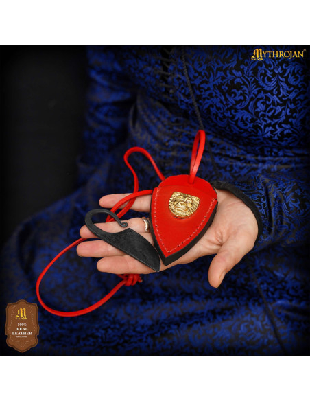 Cuchillo celta forjado a mano funda...