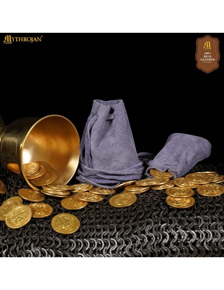 Pack 2 bolsas limosneras medievales...