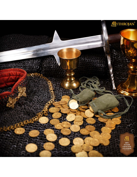 Pack 2 bolsas limosneras medievales...