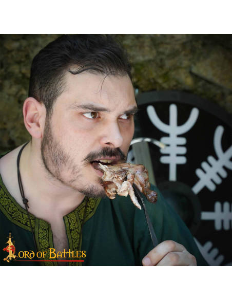 Viking vork van handgesmeed ijzer (25...