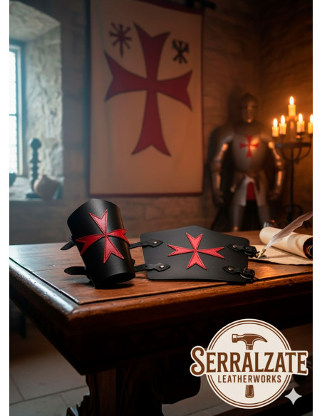 Brazaletes templarios Cruz de las...