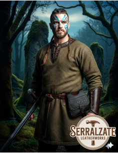 Bolso Celta-Medieval Gareth en negro 2