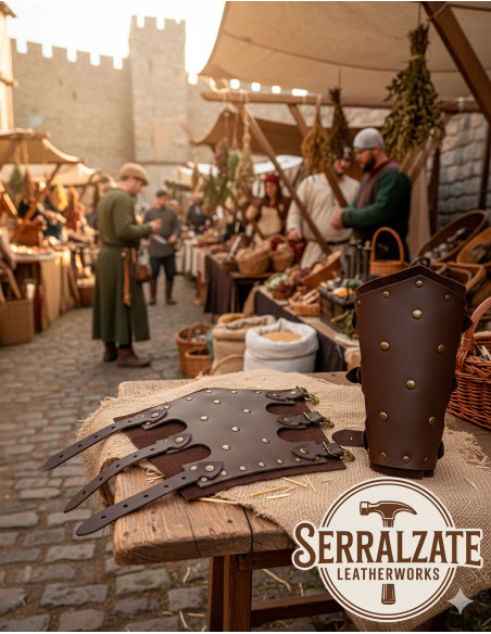 Middelalderarmbånd Badulf med tre...