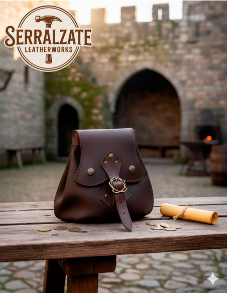 Bolso limosnera medieval modelo...
