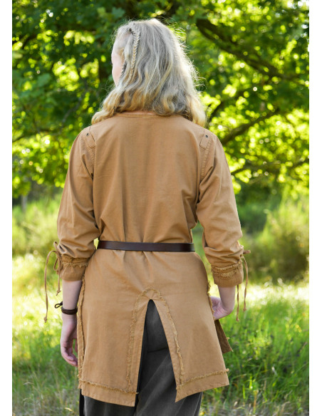 Middelalderbrun Yrsa-models kjortel,...