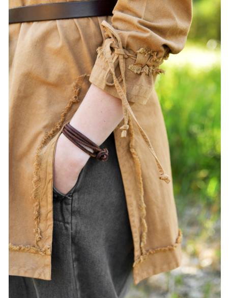 Middelalderbrun Yrsa-models kjortel,...