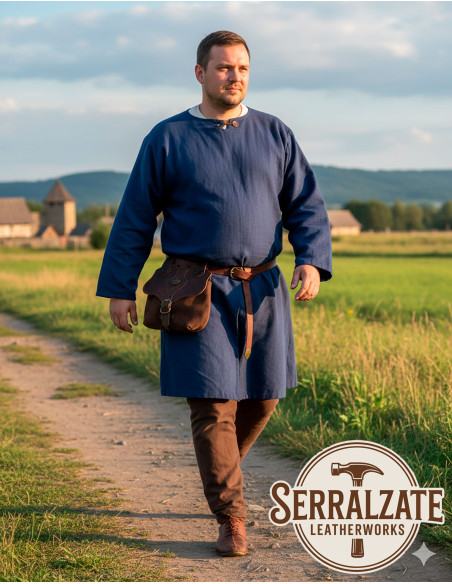 Mittelalterliche Ledertasche Modell...