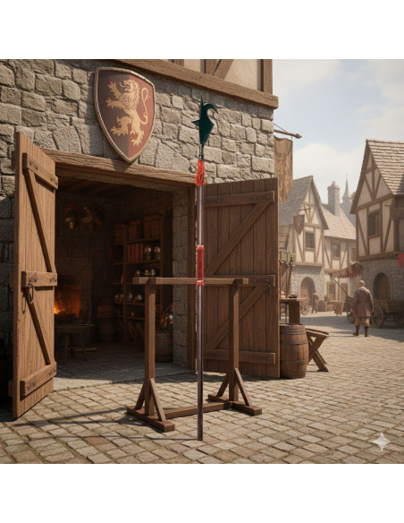 Hellebaard XVI eeuw (205 cm.)