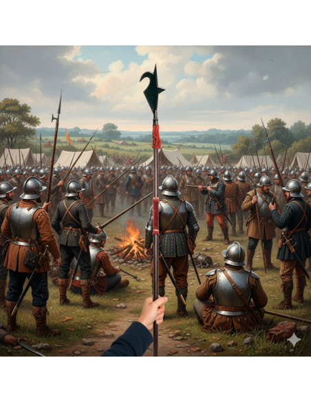 Hellebaard XVI eeuw (205 cm.)