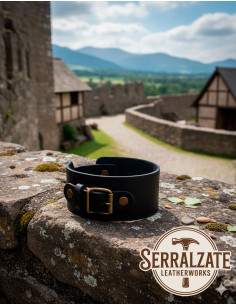 Mittelalterliches Armband El Camino, 1 Stück - Schwarz 2