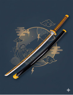 Katana decorativa Kaigaku, Kimetsu No Yaiba