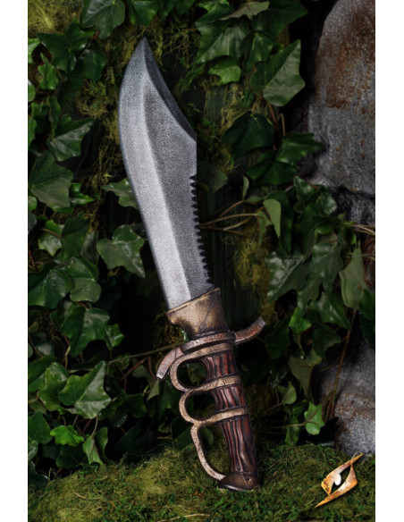 Cuchillo bowie pirata para LARP (45 cm.)