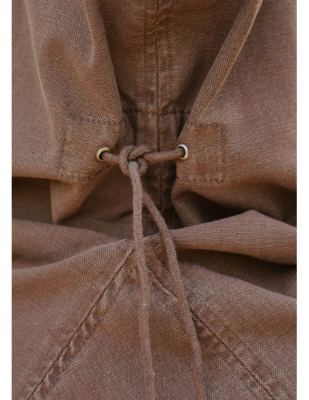 Middeleeuwse katoenen gugel model...