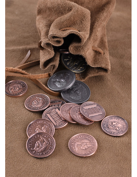 Bolsa limosnera medieval grande en...