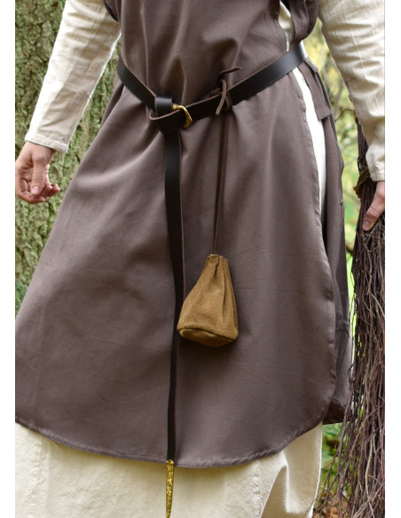 Bolsa limosnera medieval grande en...