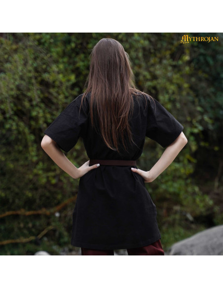 Túnica vikinga en algodón cuello...
